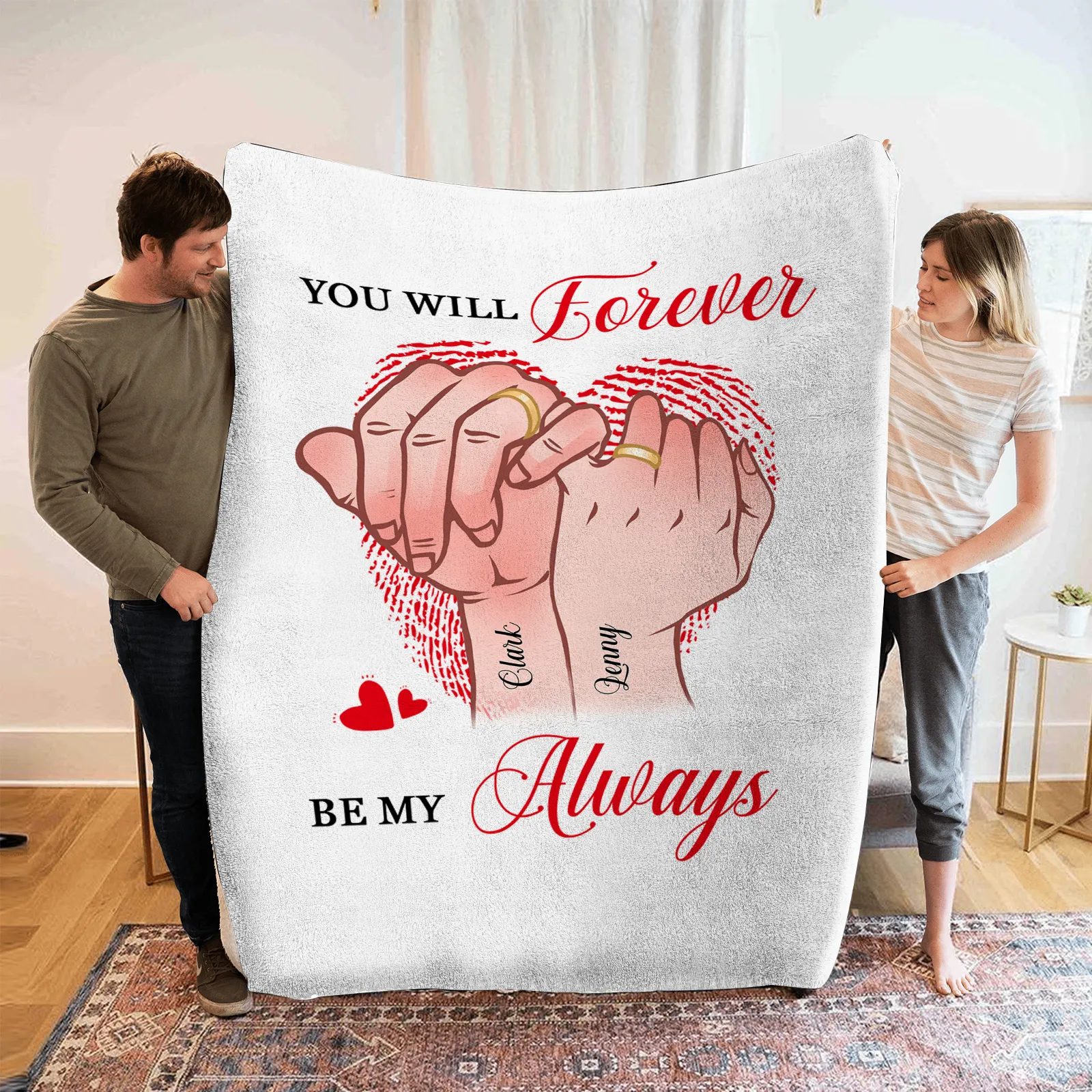 Blanket For Valentine's Day