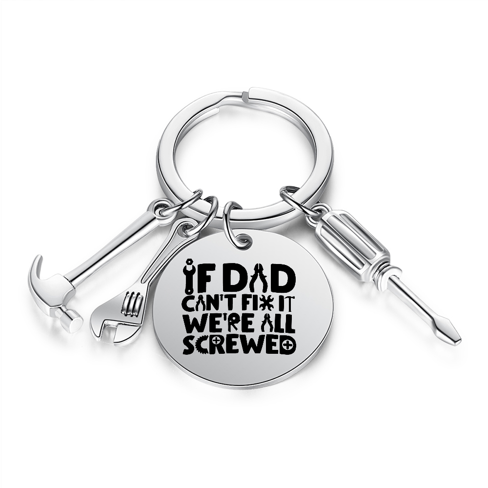 Dad Tool Keychain Keyring Father's Day Gifts