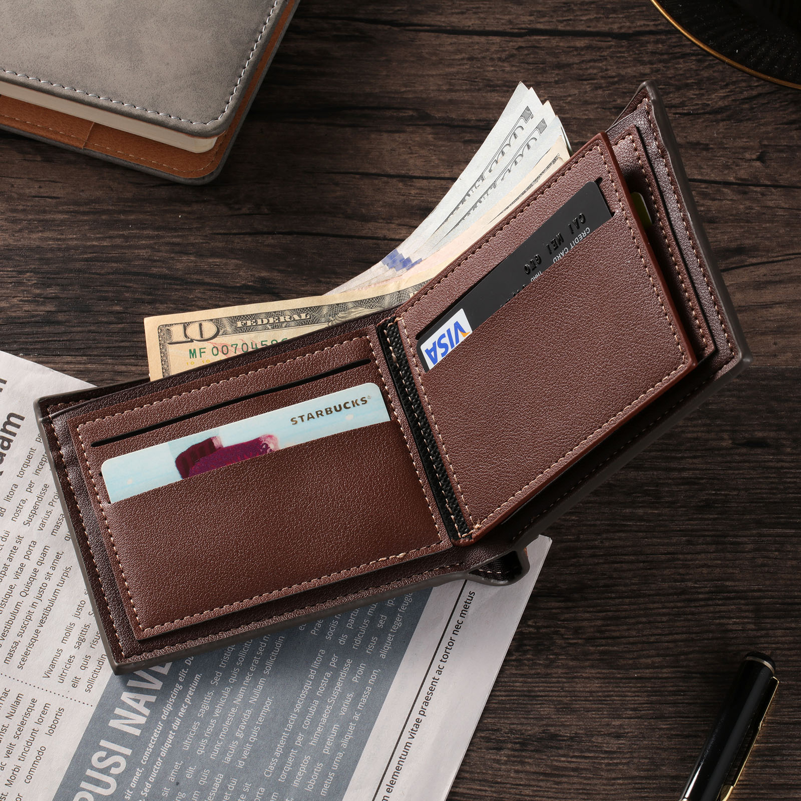 [Copy]Personalised Men's Wallet – Customized Photo & Text – Valentine's Day Gift for Him | Jessemade