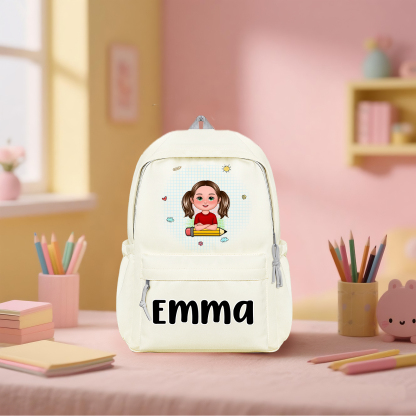 Unique Back-to-School Customizable Backpack – Personalized with Name &
