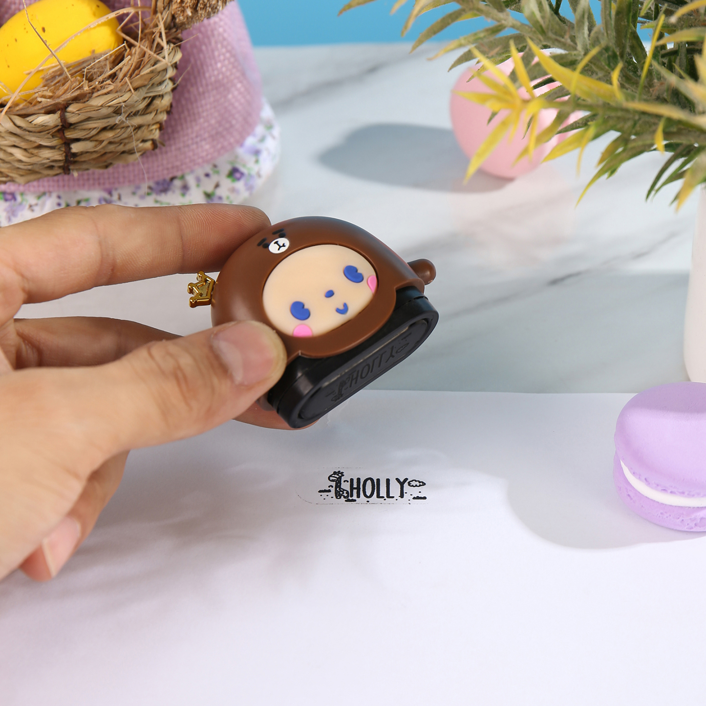 STAMP-BABY LIGHT Personalized Name Stamps Back To School Gift For Boys/Girls