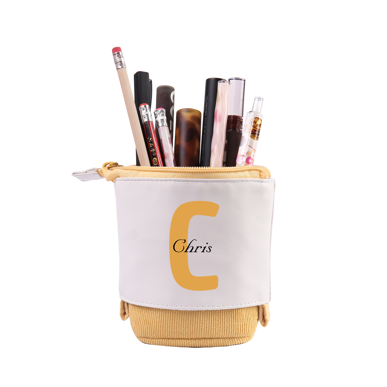 Personalized Pencil Case Custom Name And Letter Pencil Case Boys Girls Back To School Gift