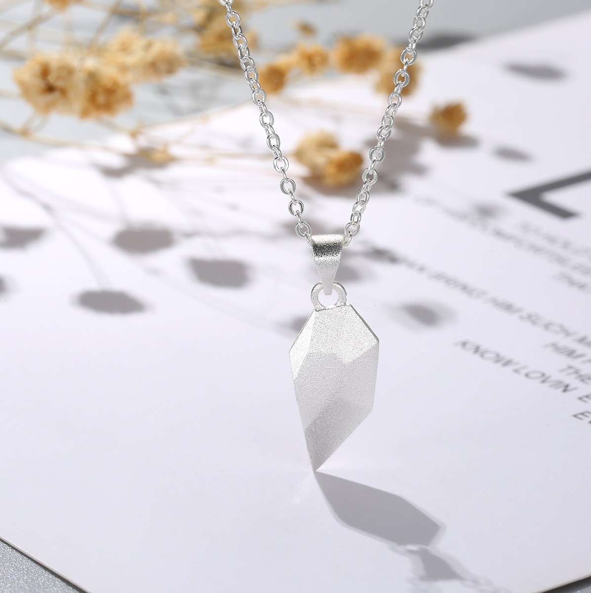 Personalized Matching Couple Necklace Custom Names Magnetic Necklace Valentine's Day Gifts for Couple