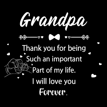 Grandpa Warm Gift Card - Father‘s Day Card 