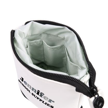 Personalized Pencil Case Custom 2 Text Pen Pouch Back To School Gift for Kids