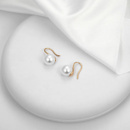 Pearl Earrings For Woman