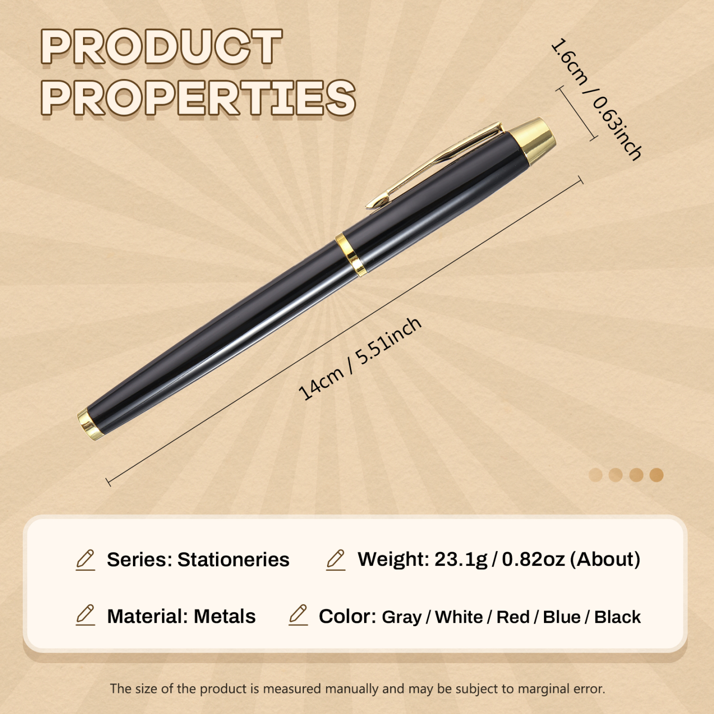 High-Quality Stationery Water-Based Pens For Children