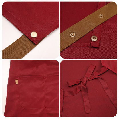 Personalized Floral Kitchen Apron Holding Hands Custom with 2–7 Names Gift for Mom or Grandma