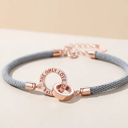 Personalized Couple Bracelets Custom Names Matching Bracelet Love Gifts