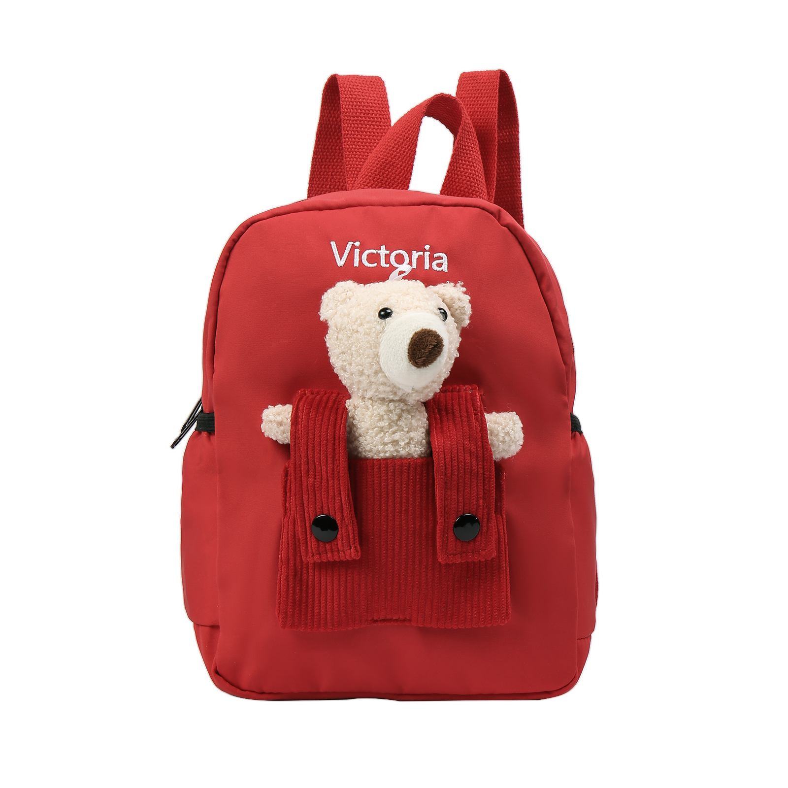 Personalized Bus School Bag Name Backpack, Customized Schoolbag Travel Bag For Kids