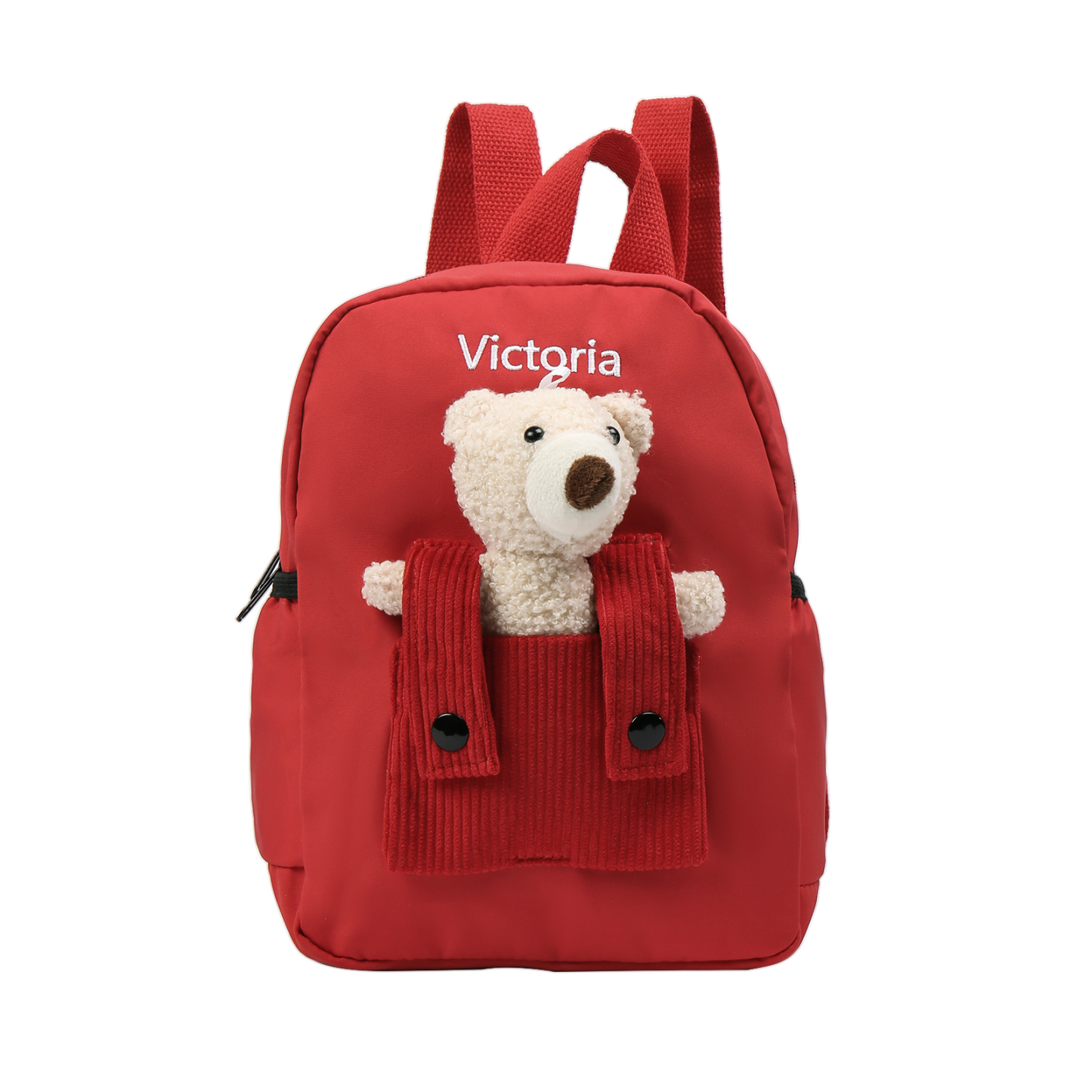 Personalized Bus School Bag Name Backpack, Customized Schoolbag Travel Bag For Kids