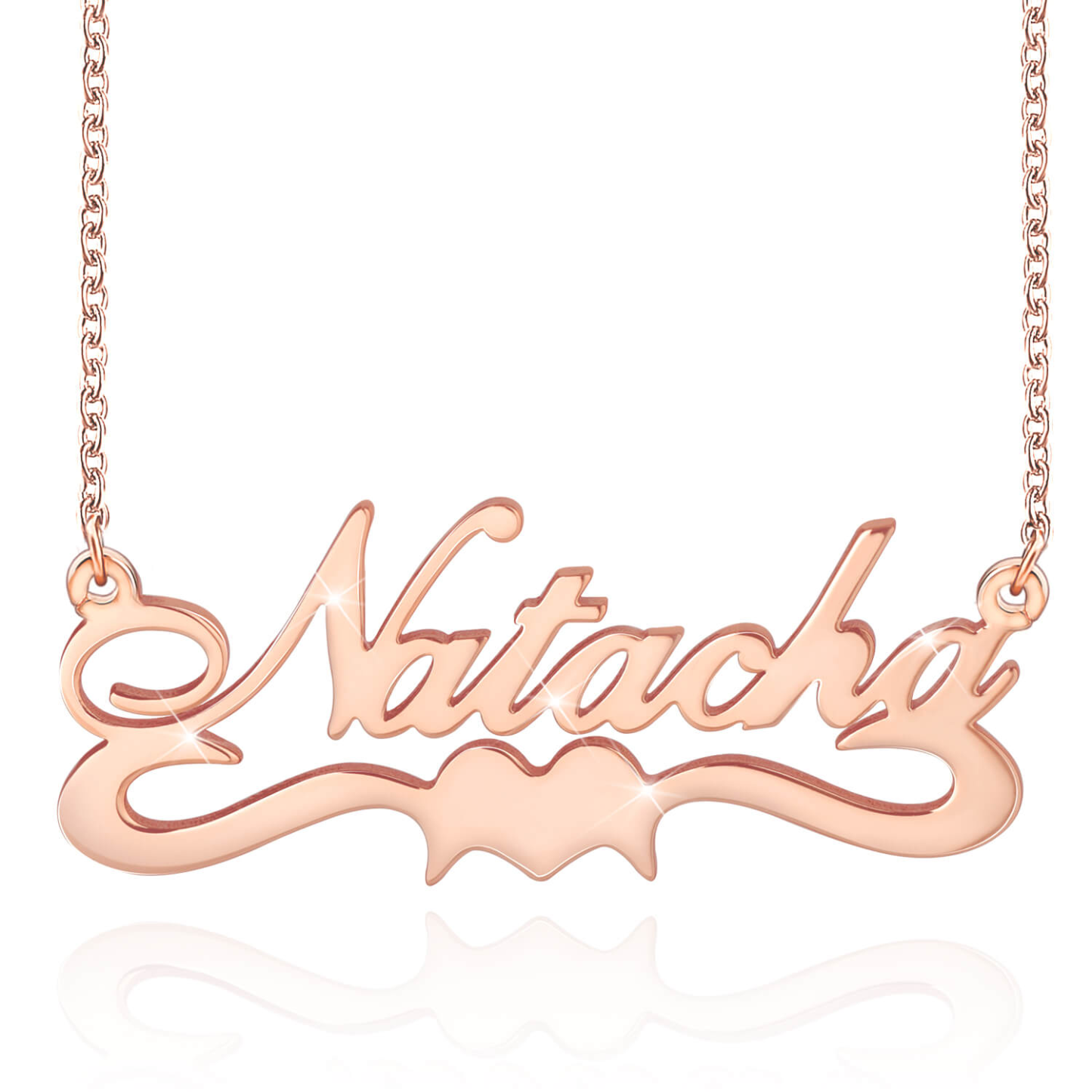 Personalized Necklace Custom 1 Name Necklace Gift For Women | Jessemade