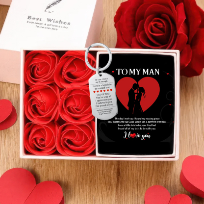 [Copy]Personalized Couple Keychain Custom 2 Names Keyring "Get Home Safe" Stainless Steel Keychain