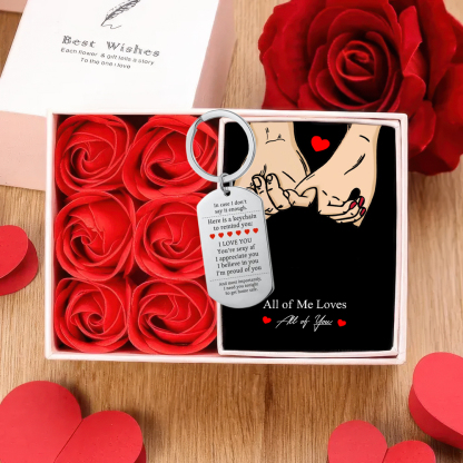 [Copy]Personalized Couple Keychain Custom 2 Names Keyring "Get Home Safe" Stainless Steel Keychain