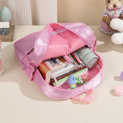 Personalized Name Band Princess Dress Accessories Satin Children Backpack Back To School Gift