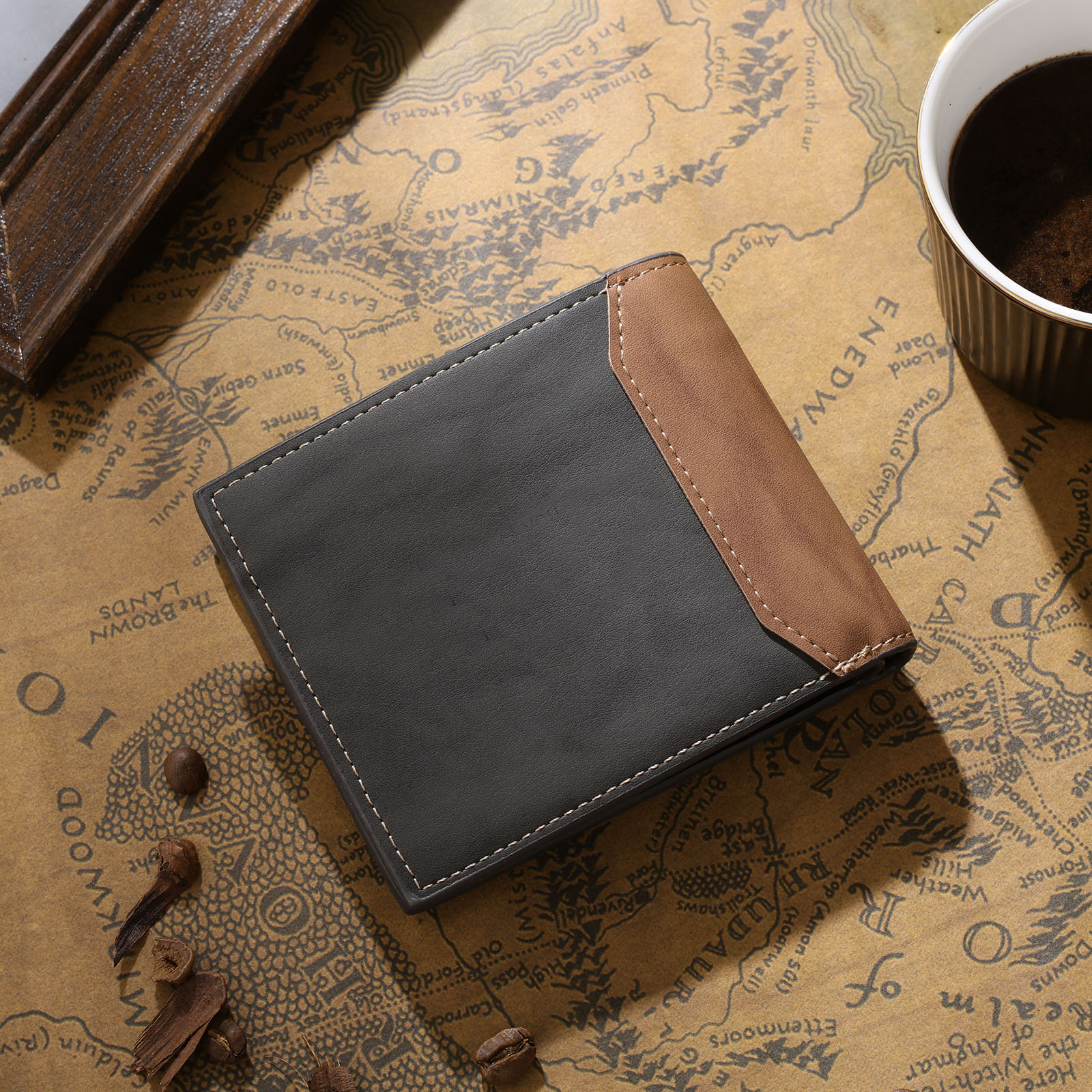 Personalized Football Family Leather Men's Wallet With Various Designs Gift For Him