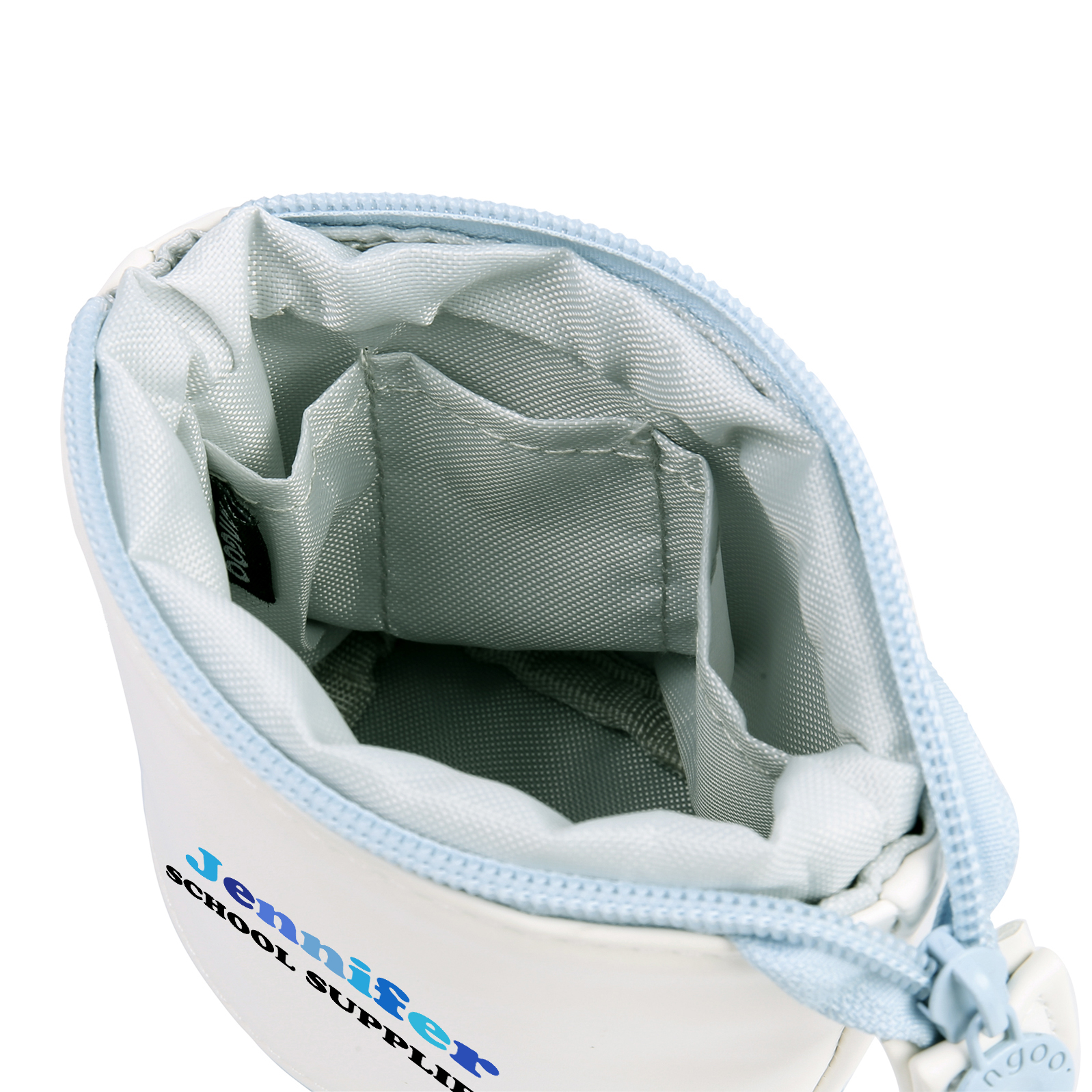 Personalized Pencil Case Custom 2 Text Pen Pouch Back To School Gift for Kids