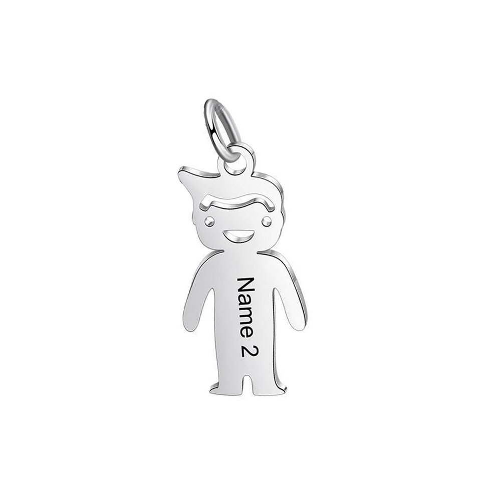 Customized 1 kid Charm - 3cm
