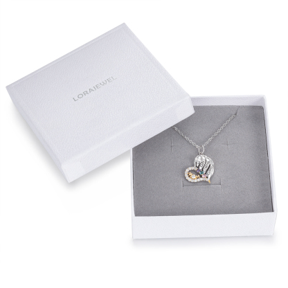 3 Names-Personalized Hearts Necklace Custom Birthstone Necklace Wonderful Gifts for Mom