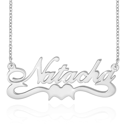 Personalized Necklace Custom 1 Name Necklace Gift For Women | Jessemade