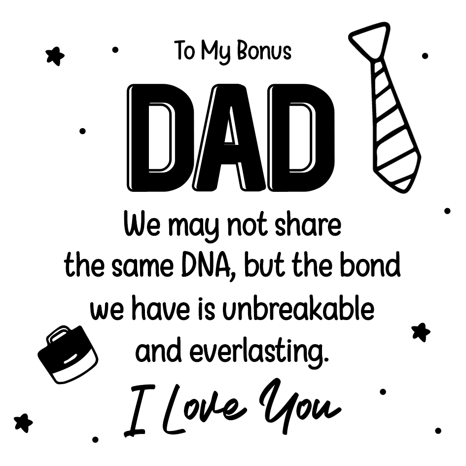 Dad Warm Gift Card - Father‘s Day Card 