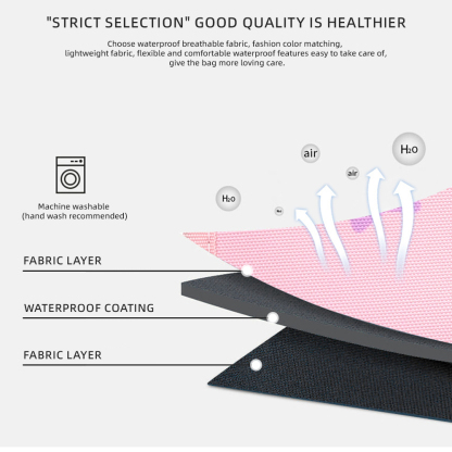 Personalized Pink Bunny Children School Bag Embroidery Name Black Backpack, Customized Schoolbag Travel Bag For Kids