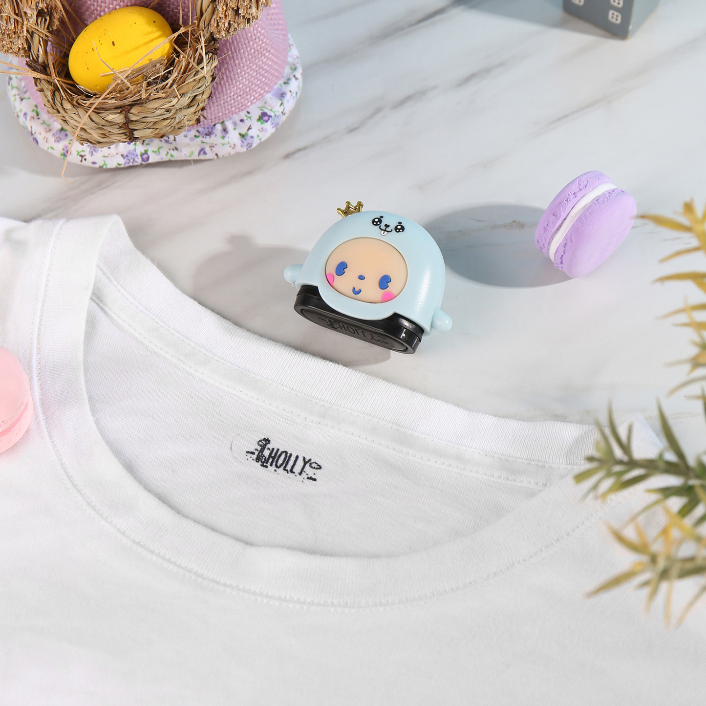 STAMP-BABY LIGHT Personalized Name Stamps Back To School Gift For Boys/Girls