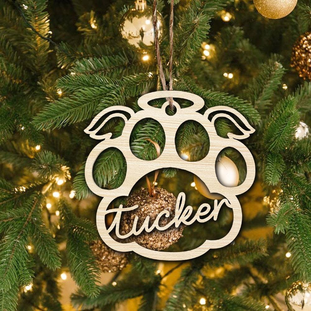Christmas-personalized pet ornaments​