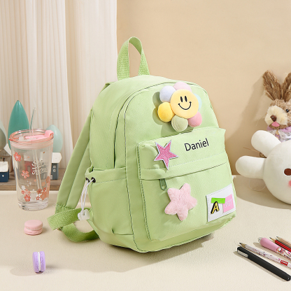 Personalized Nylon Polyester Children's Custom Name Backpack Back to School Gift