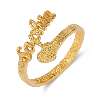 Personalized Family Name Ring Custom 1 Names Gifts For Women | Jessema