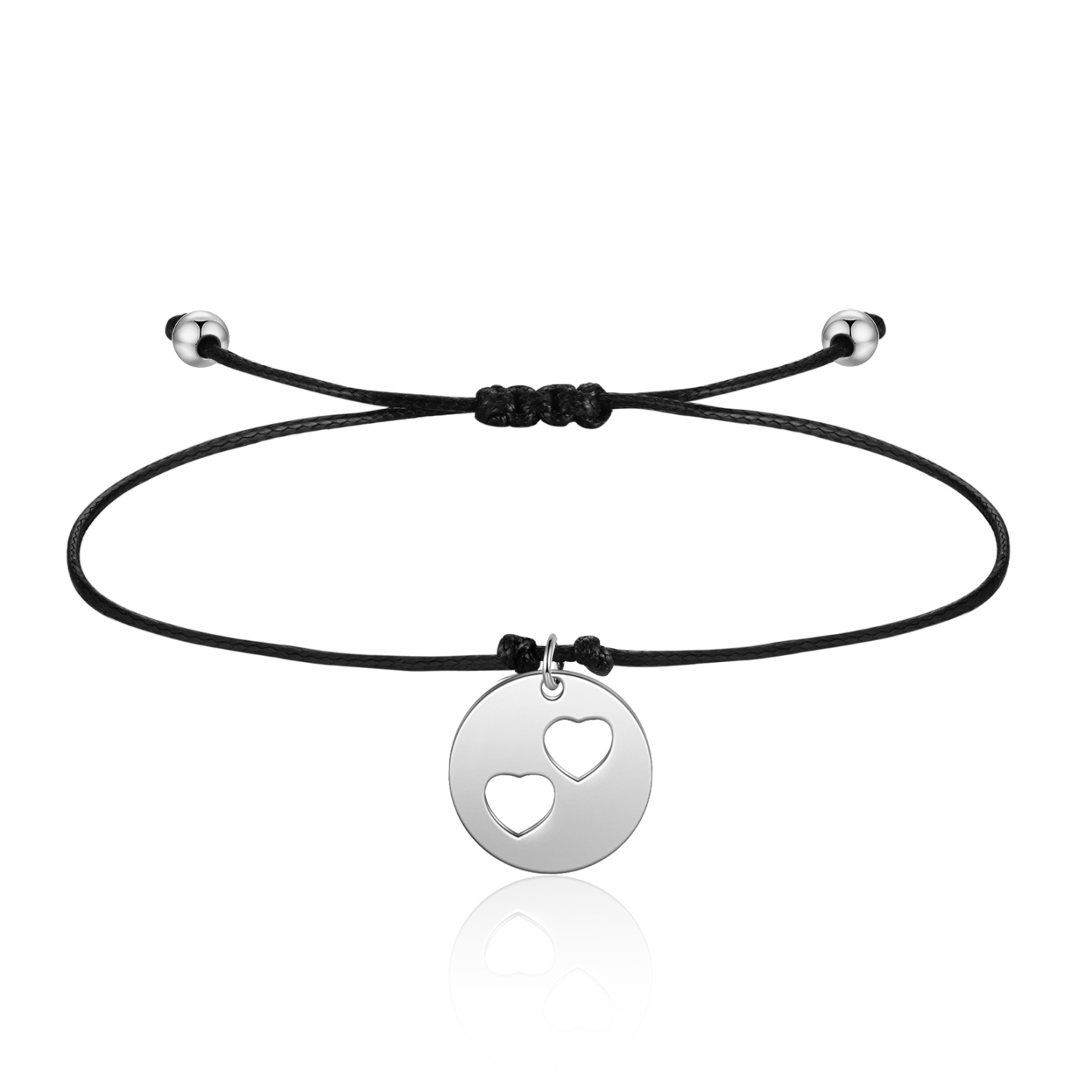 3Pcs Love Heart Bracelet Stainless Steel Braided Bracelet Kids Back to School Gift