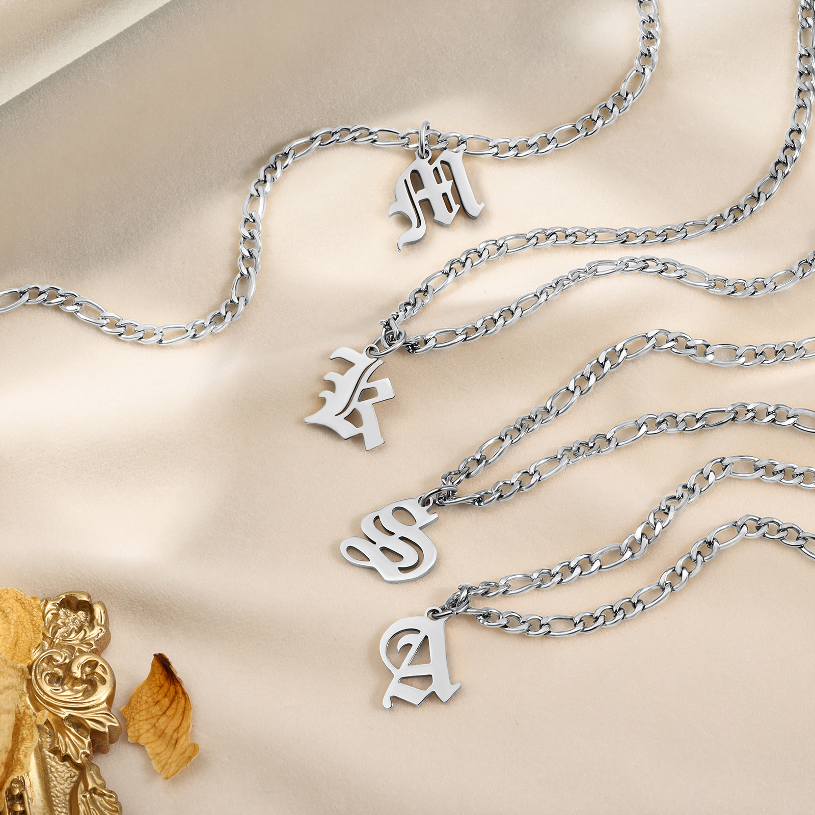 Personalized Letter Necklace Classic Jewelry Gift For Her