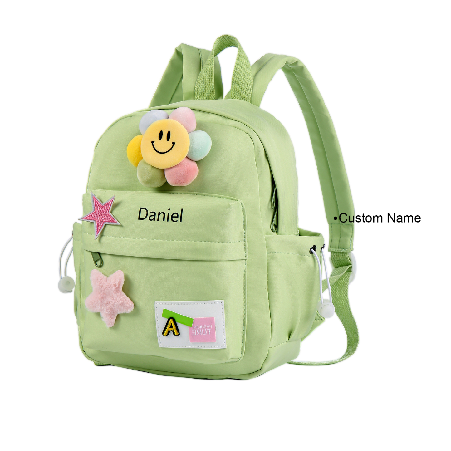 Personalized Nylon Polyester Children's Custom Name Backpack Back to School Gift