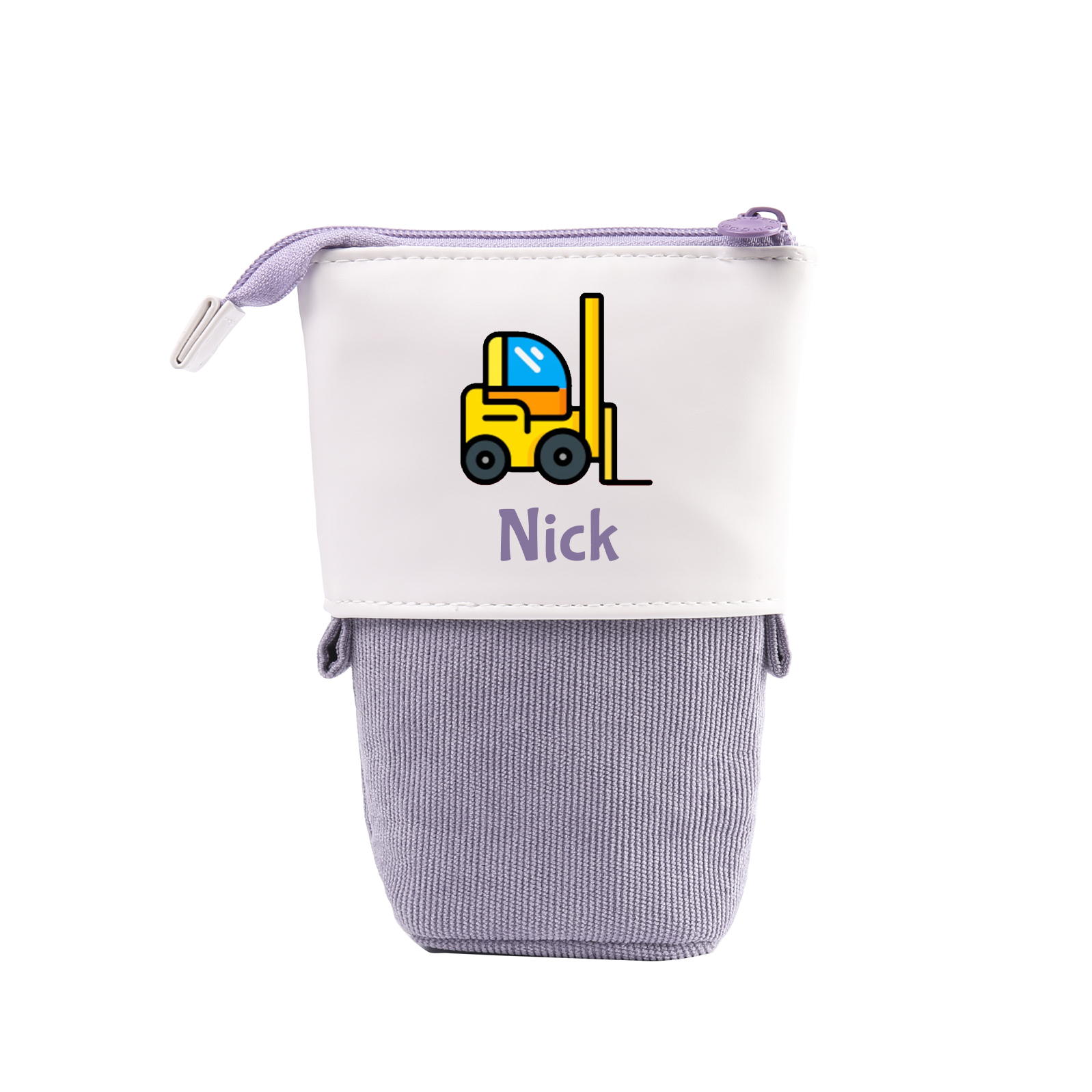 Personalized Name And Truck Pencil Case For Boys And Girls Back To School Gift