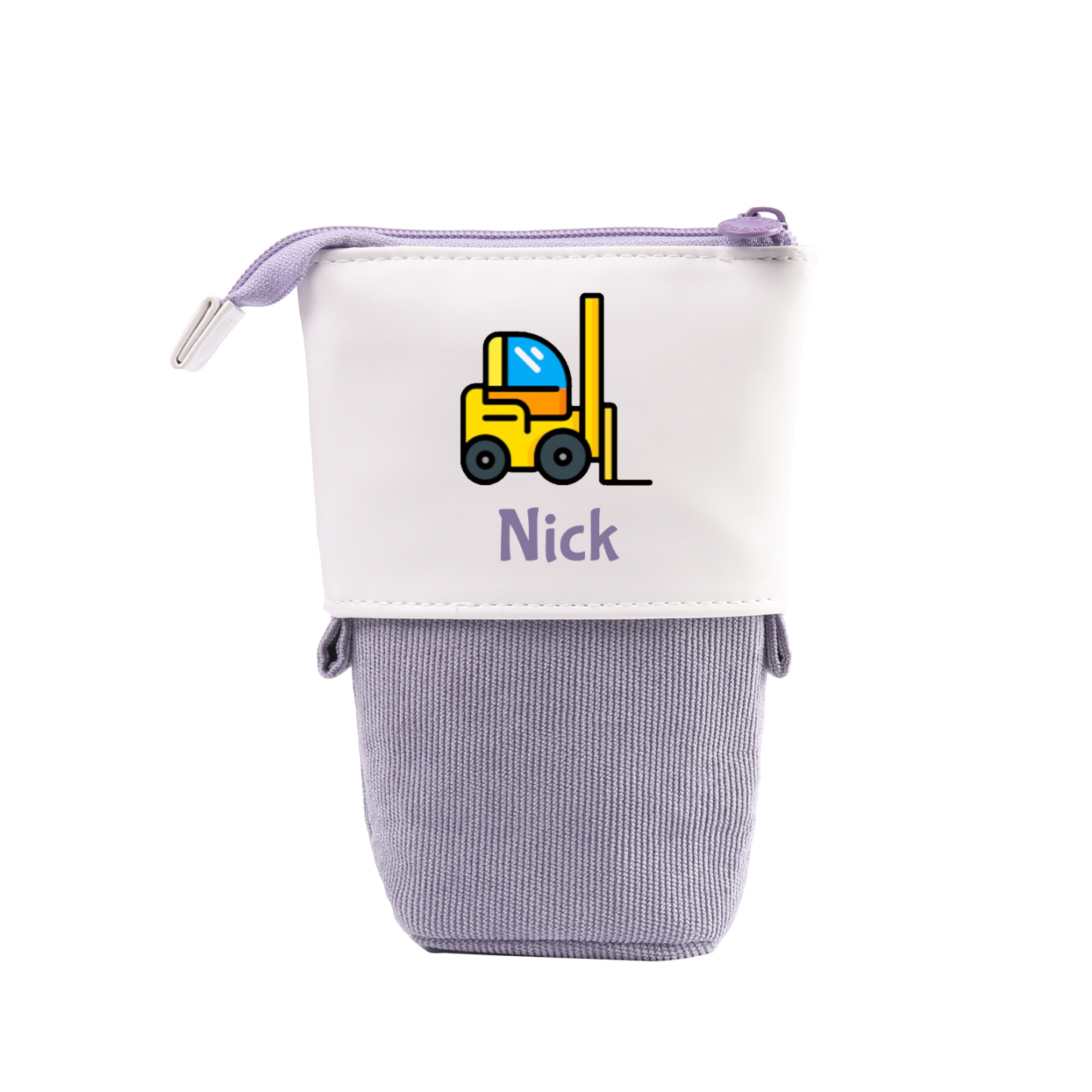 Personalized Name And Truck Pencil Case For Boys And Girls Back To School Gift