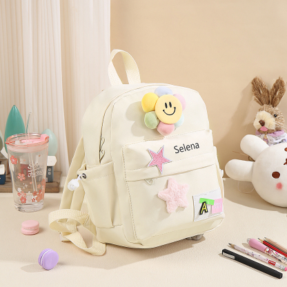 Personalized Nylon Polyester Children's Custom Name Backpack Back to School Gift