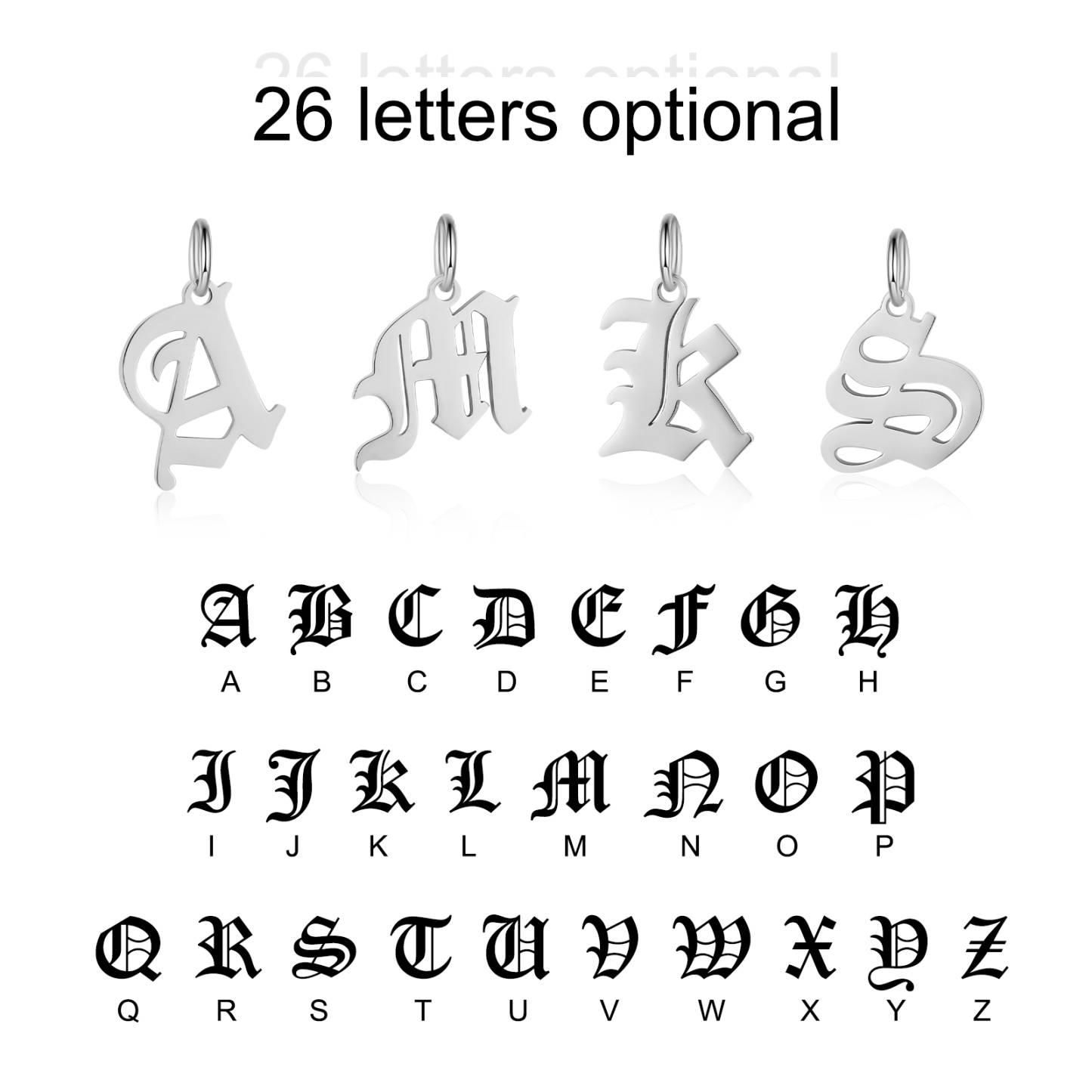 Personalized Letter Necklace Classic Jewelry Gift For Her