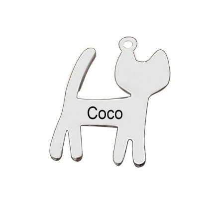 Personalised 1 Name Pet/Children Pendant