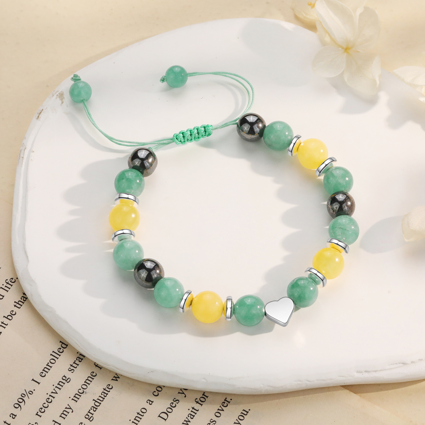 Colorful Crystal Beaded Bracelet, Back To School Gift For Daughter 12.99 n1