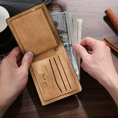 Personalized  Baseball wallet – “Best Dad Ever”  Baseball-Themed Wallet Gift | Jessemade 