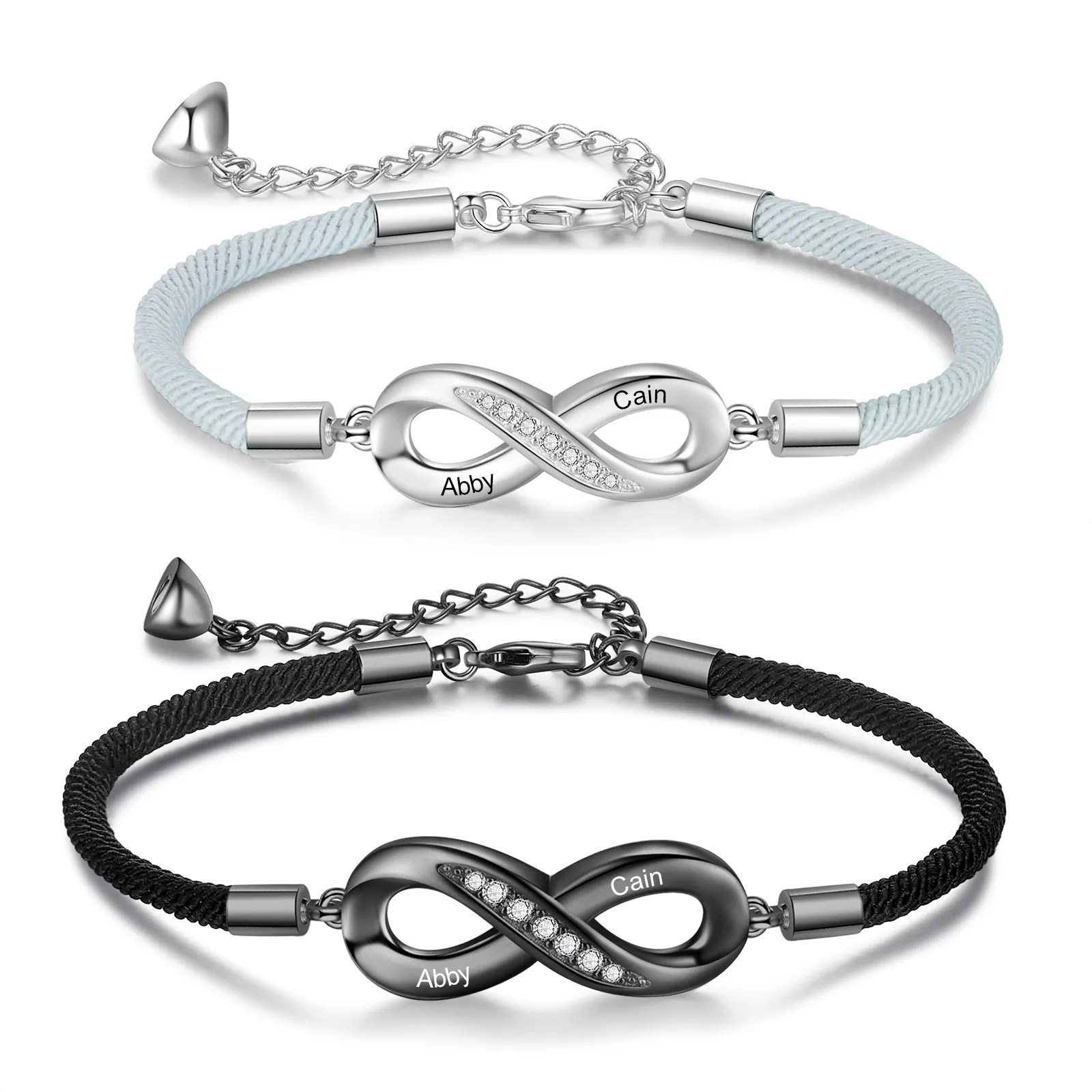 Customizable Couple Bracelet