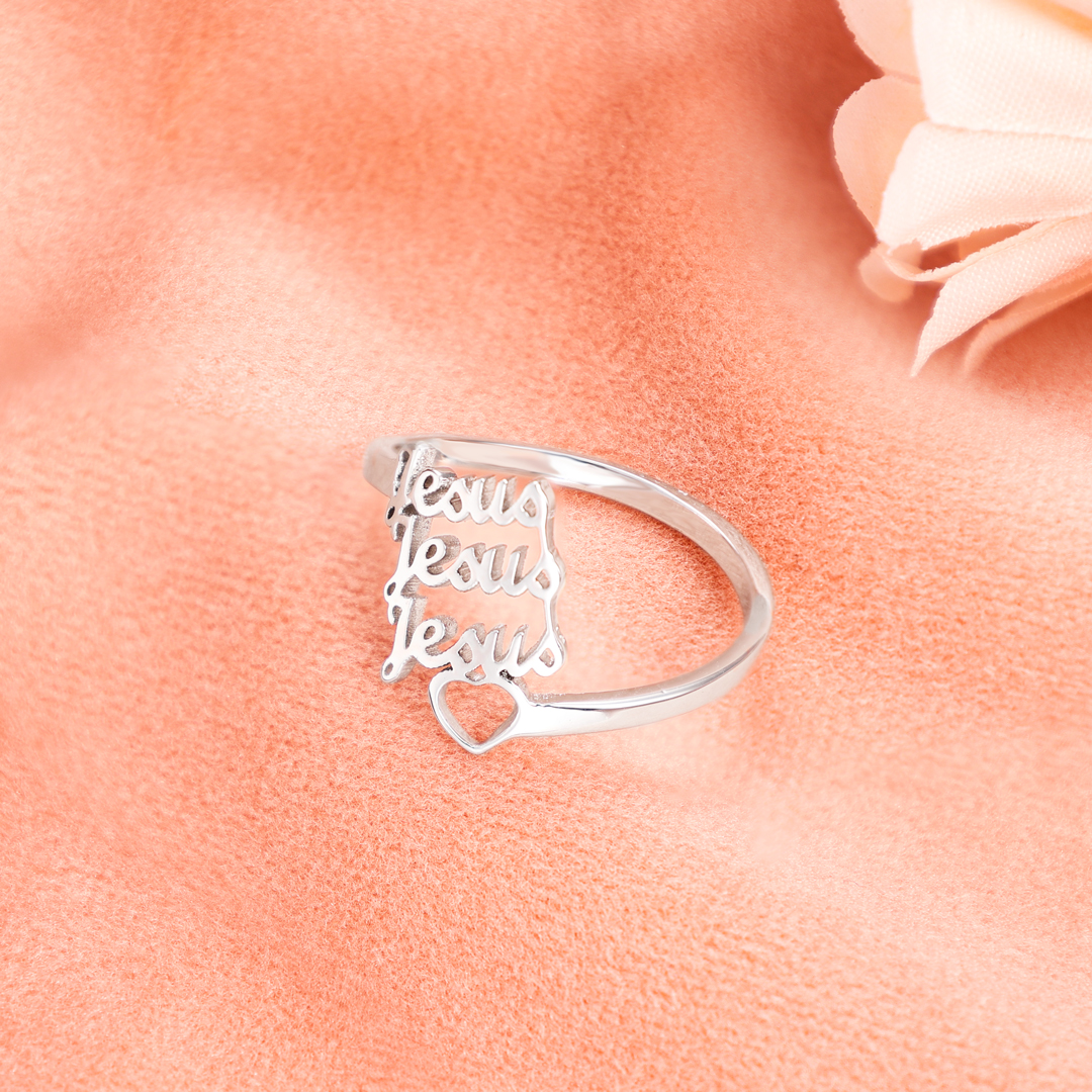 Personalized Family Name Ring Custom 3 Names Best Gift For Women