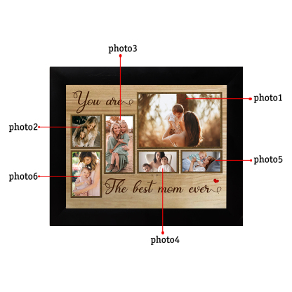 Photo-Personalized Frame Set With Night Light Custom Gift For Family