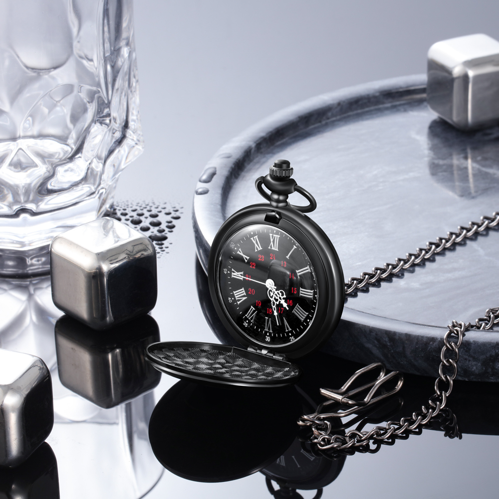 “Thank you for being the Dad you didn't have to be” Personalized Pocket Watch Gifts for Father