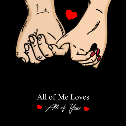 Warm Hooking Gift Card, Special Card for Couple