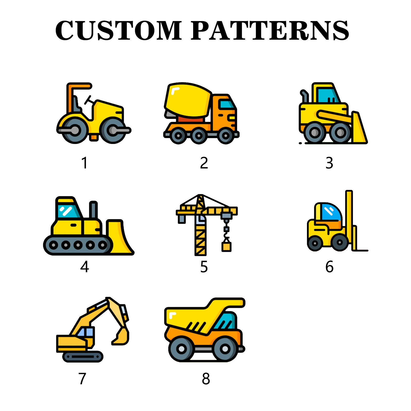 Personalized Name And Truck Pencil Case For Boys And Girls Back To School Gift