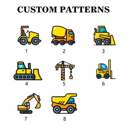 Personalized Name And Truck Pencil Case For Boys And Girls Back To School Gift