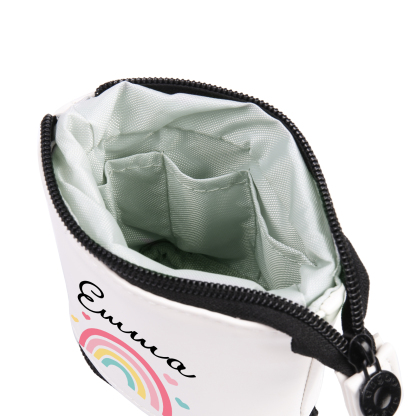 Personalized Rainbow Pencil Case Custom Name Pencil Case Back To School Gift For Boys/Girls