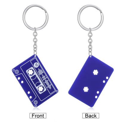 Personalized Music Spotify Code Keychain Gifts For Her