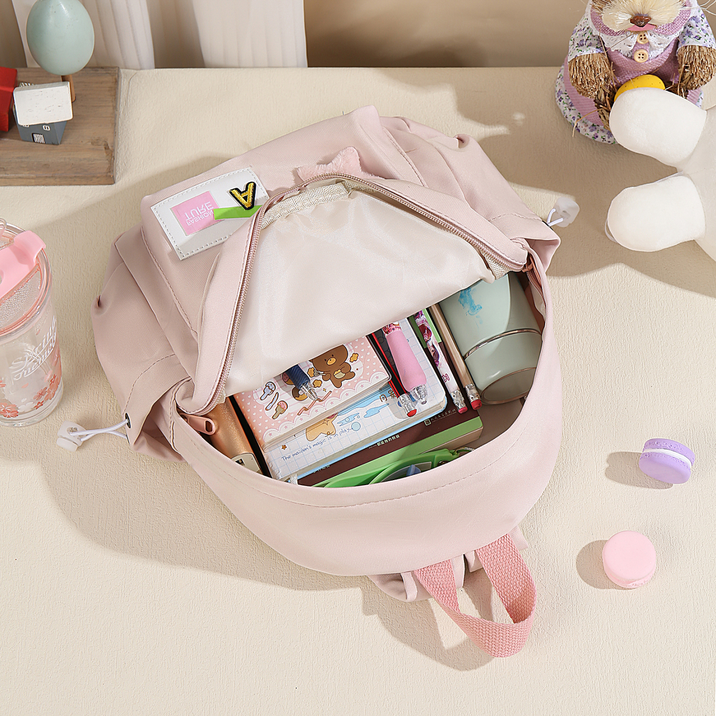 Personalized Nylon Polyester Children's Custom Name Backpack Back to School Gift